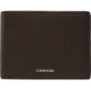 Velká pánská peněženka Calvin Klein Minimalism Trifold 10Cc W/Coin K50K509614 GWR