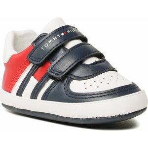 Sneakersy Tommy Hilfiger Flag Velcro Shoe T0B4-32815-1582 Blue/White/Red Y004