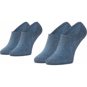 Sada 2 párů pánských nízkých ponožek Tommy Hilfiger 382024001 Jeans 356