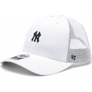 Kšiltovka 47 Brand MLB New York Yankees Base Runner Mesh '47 MVP B-BRNMS17CTP-WHA White