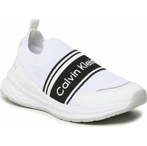 Sneakersy Calvin Klein Jeans Low Cut Easy-On Sneaker V3B9-80594-0308 M White 100