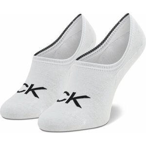 Dámské kotníkové ponožky Calvin Klein 701218773 White 002