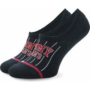 Kotníkové ponožky Unisex Tommy Jeans 701223922 Black 001