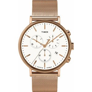 Hodinky Timex Fairfield TW2T37200 Rose Gold/Rose Gold