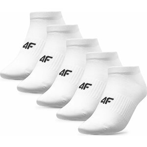 Sada 5 párů dámských nízkých ponožek 4F 4FWAW23USOCF214 10S