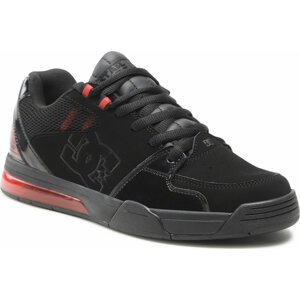 Sneakersy DC Sw Versatile ADYS200071 Black/Black/Red (XKKR)