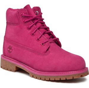 Turistická obuv Timberland 6 In Premium Wp Boot TB0A5Y9HA461 Dark Pink Nubuck