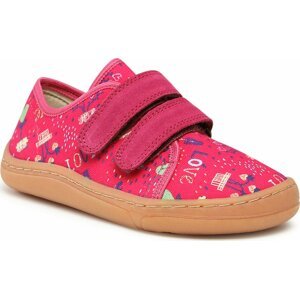 Sneakersy Froddo Barefoot Canvas G1700358-5 S Fuxia+ 5