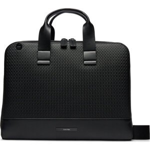 Brašna na notebook Calvin Klein Modern Bar Slim Laptop Bag Mono K50K511366 Black Nano Mono 0GL