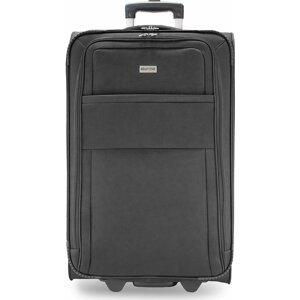 Střední textilní kufr Semi Line T5601-3 Černá