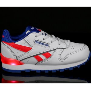 Boty Reebok Classic Leather Step N Flash IE6784 Cloud White/Electric Cobalt/Neon Cherry