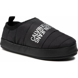 Bačkory Calvin Klein Jeans Home Shoe Slipper W Warm Lining YW0YW00412 Black BEH