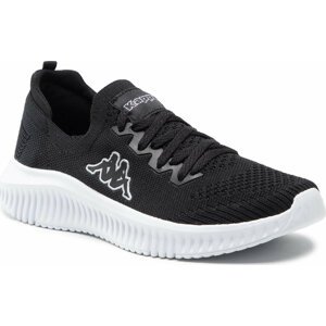 Sneakersy Kappa 243095 Black/Silver 1115