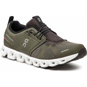 Boty On Cloud 5 Terry 9998547 Olive/Thron