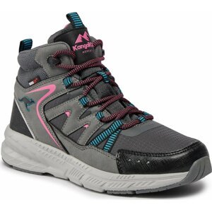 Turistická obuv KangaRoos K-UO Nod Mid RTX 81142-000-2235 Charcole Grey/Neon Pink
